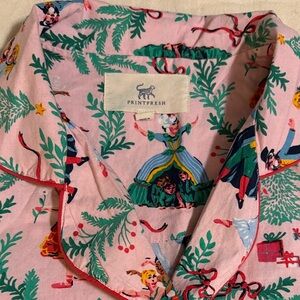 Printfresh Womens Pajama Set - Nutcracker Print